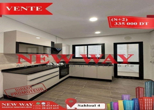 (S+2) Directe Promoteur à Sahloul 4