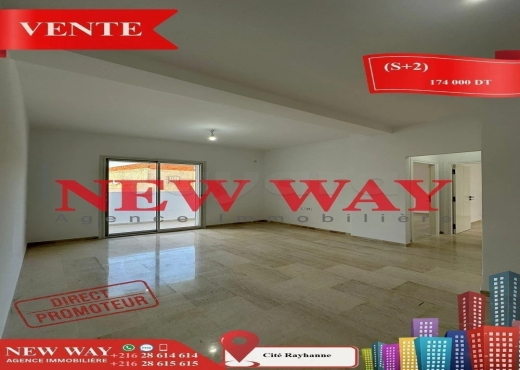 (S+2) Directe Promoteur à Cité Rayhanne