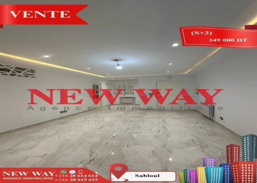 (S+3) à Sahloul , Proche de toutes Commodités