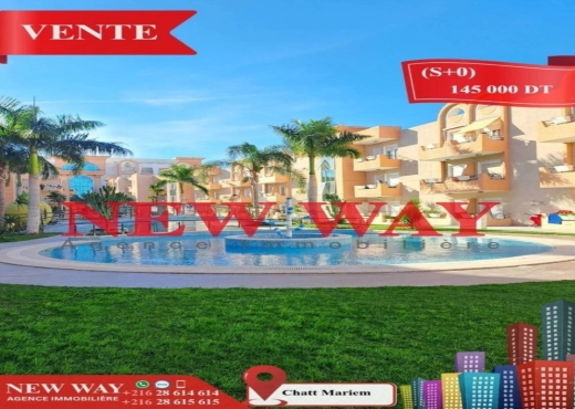 (S +0) avec meubles à Chatt Mariem,