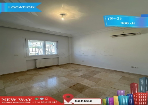 (S+2) à Sahloul au rez de chaussée - Bien immobilier à {"id":20,"country_id":219,"name":"SOUSSE","slug":"sousse"} - Image 4 - Agence Immobilière New Way