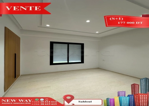 (S+1) Neuf à Sahloul 4 - Bien immobilier à {"id":20,"country_id":219,"name":"SOUSSE","slug":"sousse"} - Image 4 - Agence Immobilière New Way