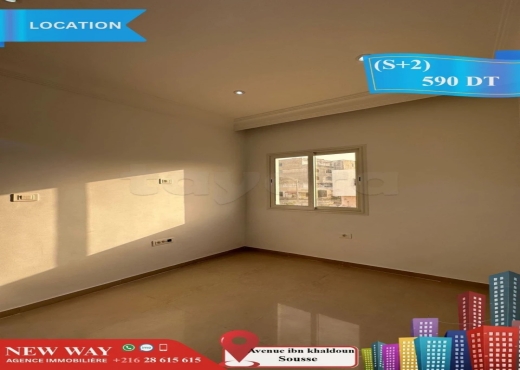 (S+2) Prés de l'avenue ibn khaldoun Sousse - Bien immobilier à {"id":20,"country_id":219,"name":"SOUSSE","slug":"sousse"} - Image 3 - Agence Immobilière New Way