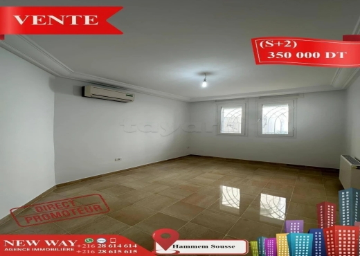 (S+2) Direct Promoteur à Hammem Sousse, Prés de la - Bien immobilier à {"id":20,"country_id":219,"name":"SOUSSE","slug":"sousse"} - Image 4 - Agence Immobilière New Way