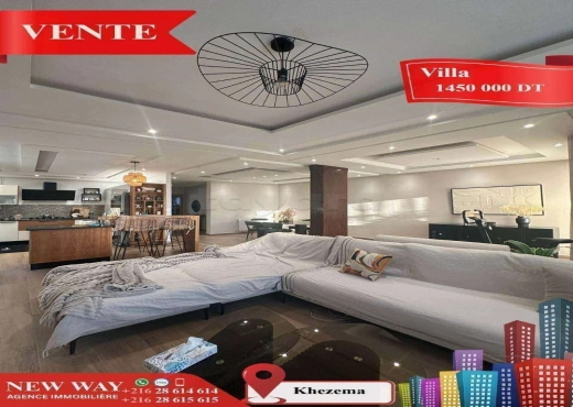 Villa à Khezema ouest  dans un quartier résidentil - Bien immobilier à {"id":20,"country_id":219,"name":"SOUSSE","slug":"sousse"} - Image 3 - Agence Immobilière New Way