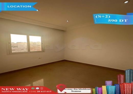 (S+2) Prés de l'avenue ibn Khaldoun Sousse - Bien immobilier à {"id":20,"country_id":219,"name":"SOUSSE","slug":"sousse"} - Image 4 - Agence Immobilière New Way
