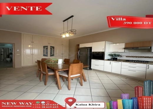 Maison à Kalàa Kbira, dans un quartier résidentiel - Bien immobilier à {"id":20,"country_id":219,"name":"SOUSSE","slug":"sousse"} - Image 4 - Agence Immobilière New Way