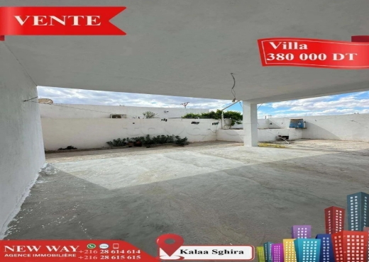Villa Sur un Axe Principale à kalàa Sghira - Bien immobilier à {"id":20,"country_id":219,"name":"SOUSSE","slug":"sousse"} - Image 4 - Agence Immobilière New Way
