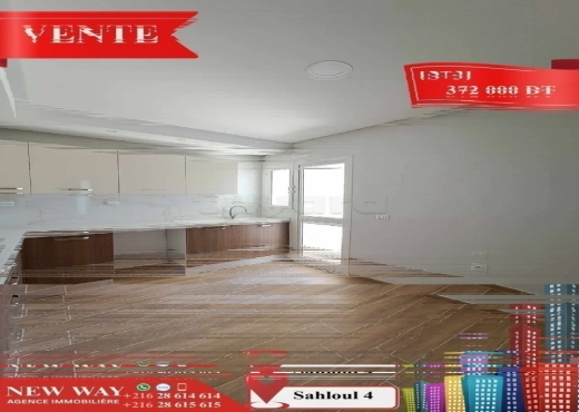 (S+3) Directe Promoteur à Sahloul 4 - Bien immobilier à {"id":20,"country_id":219,"name":"SOUSSE","slug":"sousse"} - Image 2 - Agence Immobilière New Way