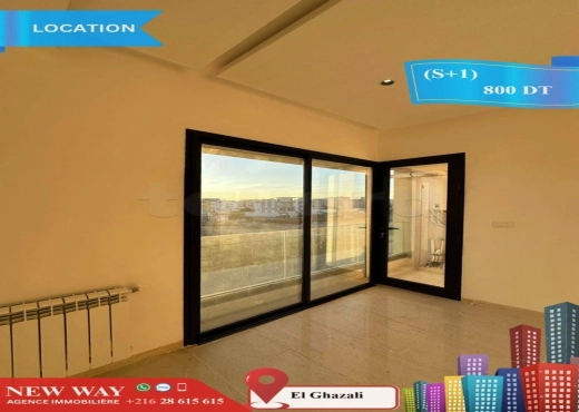 (S+1) Jamais Habité à Bouhsina El Ghazali - Bien immobilier à {"id":20,"country_id":219,"name":"SOUSSE","slug":"sousse"} - Image 4 - Agence Immobilière New Way