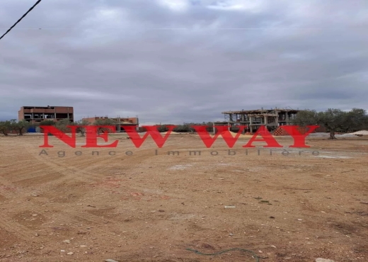 Terrain Fait le Coin à Hammem Sousse en Face Mosqu - Bien immobilier à {"id":20,"country_id":219,"name":"SOUSSE","slug":"sousse"} - Image 3 - Agence Immobilière New Way
