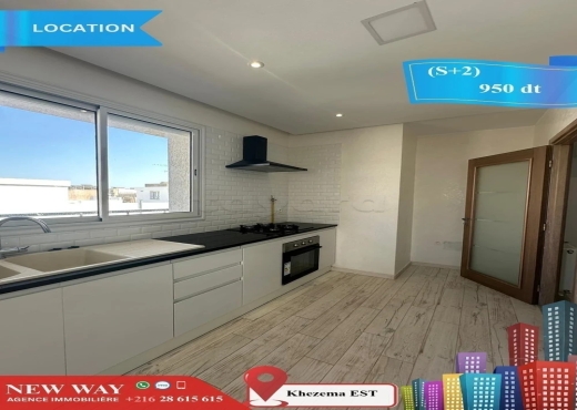 (S+2) à khezema EST, Proche de Toutes Commodités - Bien immobilier à {"id":20,"country_id":219,"name":"SOUSSE","slug":"sousse"} - Image 2 - Agence Immobilière New Way