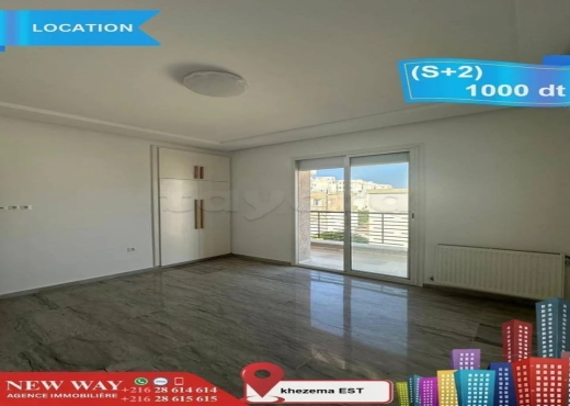 (S+2) à khezema EST, Proche de Toutes Commodités - Bien immobilier à {"id":20,"country_id":219,"name":"SOUSSE","slug":"sousse"} - Image 3 - Agence Immobilière New Way