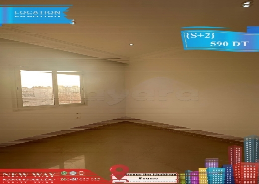 (S+2) Prés de l'avenue ibn Khaldoun Sousse - Bien immobilier à {"id":20,"country_id":219,"name":"SOUSSE","slug":"sousse"} - Image 4 - Agence Immobilière New Way