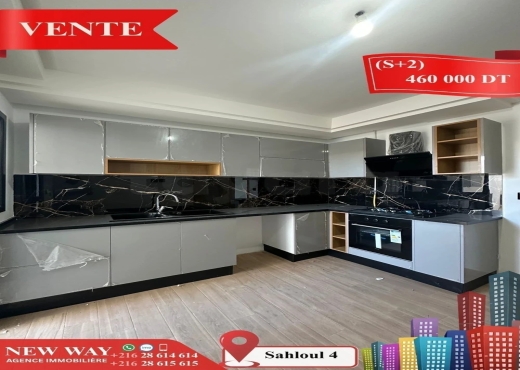 (S+2) Directe Promoteur à Sahloul 4 - Bien immobilier à {"id":20,"country_id":219,"name":"SOUSSE","slug":"sousse"} - Image 4 - Agence Immobilière New Way