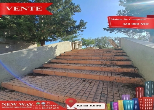 Maison de Campagne à Kalâa Kebira - Bien immobilier à {"id":20,"country_id":219,"name":"SOUSSE","slug":"sousse"} - Image 4 - Agence Immobilière New Way