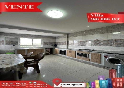 Villa Sur un Axe Principale à kalàa Sghira - Bien immobilier à {"id":20,"country_id":219,"name":"SOUSSE","slug":"sousse"} - Image 3 - Agence Immobilière New Way